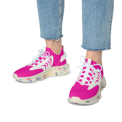 Fuchsia Splash Sneakers